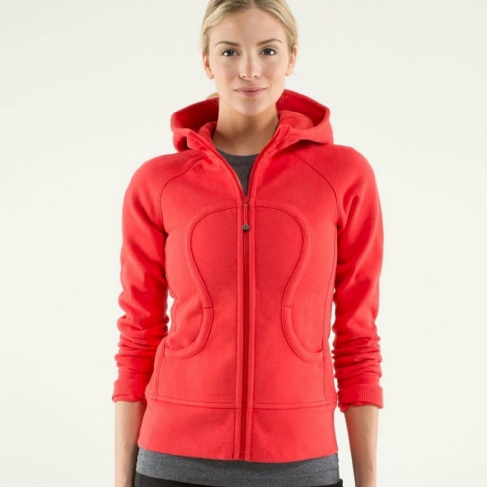 Lululemon Scuba Hoodie Stretch Love Red